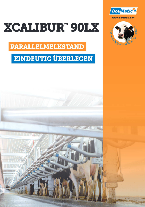 Vorschau Prospekt Melkstand Xcalibur