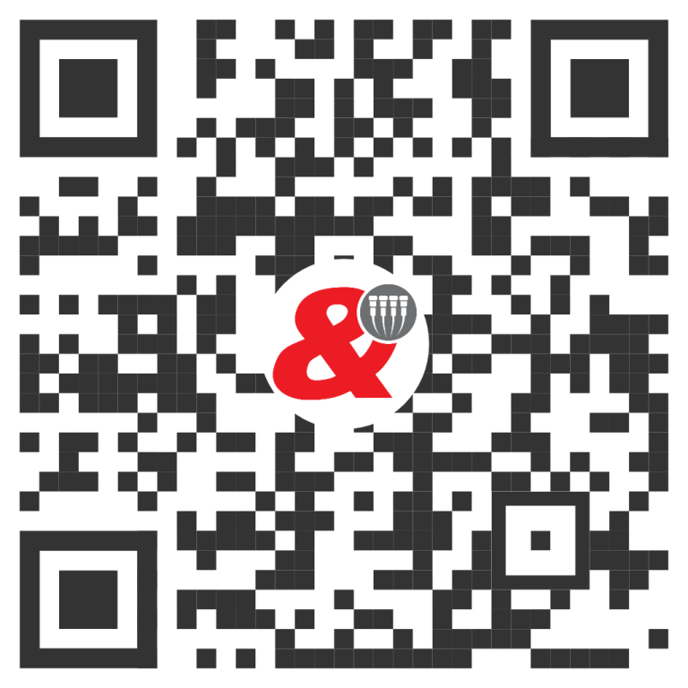 QR-Code mit link zum Kontakt für Hygiene- und Reinigungsmittel.